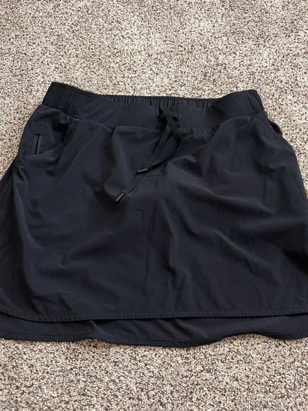 Black Skort All in Motion Women's L Golf Pickleball Tennis Built in shorts